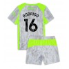 Manchester City Rodri Hernandez #16 Tredjedraktsett Barn 2025-26 Kortermet (+ korte bukser)